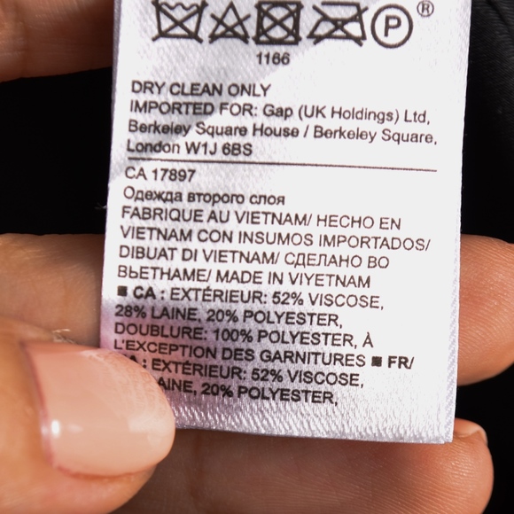 Banana Republic Asymmetrical Frayed Tweed Jacket - Picture 8 of 8